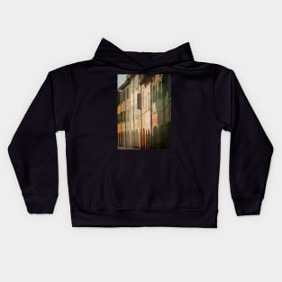 Row of Houses Kids Hoodie